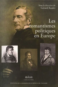 Les romantismes politiques en Europe