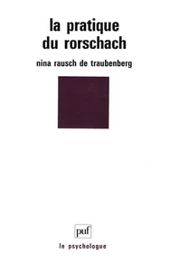 La pratique du Rorschach