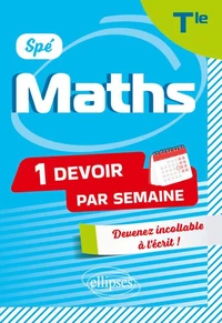 Maths. Terminale Spé