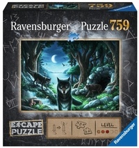 RAVENSBURGER PAPET - Escape puzzle - Histoires de loups