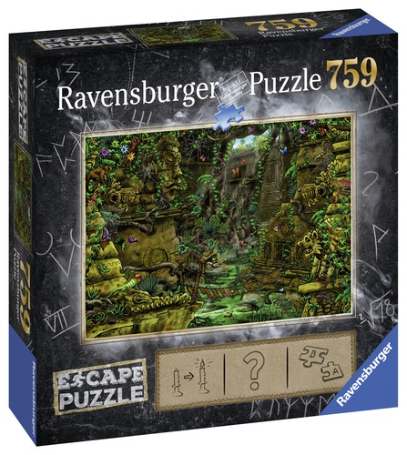 RAVENSBURGER PAPET - Escape puzzle Le temple Ankor Wat (759 pièces)