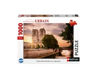 Nathan puzzle 1000 p - notre-dame de paris au crépuscule