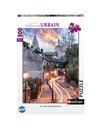 RAVENSBURGER PAPET - Nathan puzzle 500 p - La ruelle de Montmartre