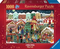 Puzzle 1000 p  le marché de noël