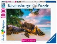 RAVENSBURGER PAPET - Puzzle 1000 p - Les Seychelles (Puzzle Highlights, Îles de rêve)