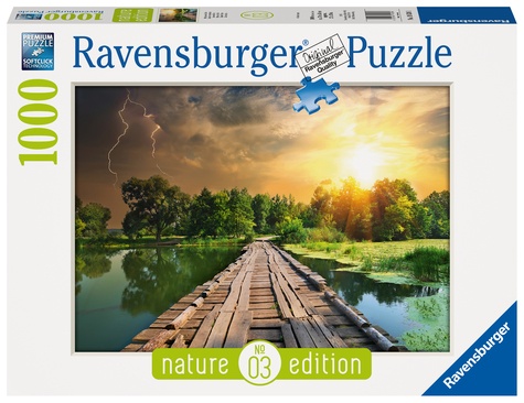 RAVENSBURGER PAPET - Puzzle 1000 p - Lumière mystique
