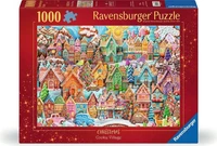 Puzzle 1000 p  noël au village des cookies
