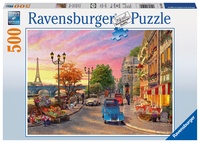 RAVENSBURGER PAPET - Puzzle 500 p - Promenade à Paris