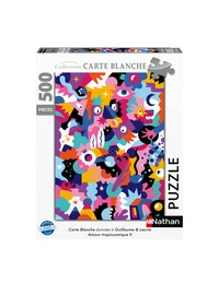 Puzzle Amour tropicosmique 2 / Guillaume & Laurie (500 pièces)