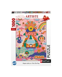 Puzzle Hippie Style / Cha Cha Pop (1000 pièces)