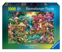 Puzzle Le village de champignons / Aimée Stewart (1000 pièces)