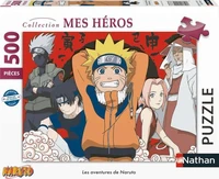 Puzzle Les aventures de Naruto (500 pièces)