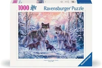 Puzzle Loups arctiques (1000 pièces)