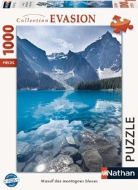 Puzzle Massif des montagnes bleues (1000 pièces)