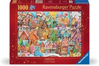 Puzzle Noël au village des cookies (1000 pièces)