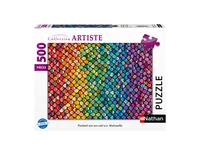 Puzzle Poiskaïï arc-en-ciel / Maluzelle (500 pièces)