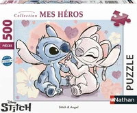 Puzzle Stitch & Angel / Disney (500 pièces)