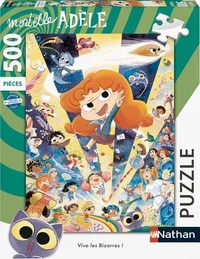 Puzzle Vive les bizarres ! / Mortelle Adèle (500 pièces)