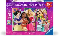 Puzzles Girl power ! - Disney Princesses (3 x 49 pièces)