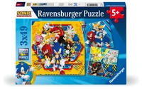 Puzzles Les aventures de Sonic (3 x 49 pièces)