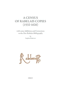Etudes rabelaisiennes