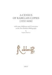 Etudes rabelaisiennes