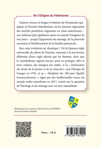 De l'origine du féminisme. Histoire et anthropologie