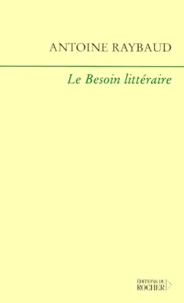 Le Besoin Litteraire