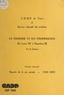 Raymond Bailleul et Jean Picquet - La Touraine et les Tourangeaux; de Louis XV à Napoléon III (1). Aspects de la vie sociale, 1740-1870.