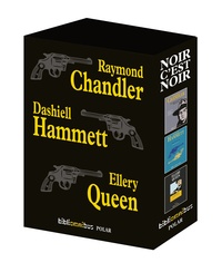 Raymond Chandler et Dashiell Hammett - Noir c'est noir - 3 volumes : Un privé nommé Marlowe ; Jungle urbaine ; Le Cas de l'inspecteur Queen.