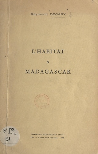 L'habitat à Madagascar