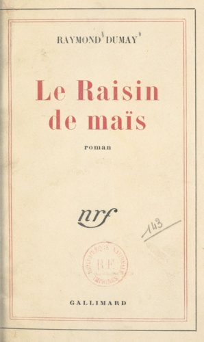 Le raisin de maïs