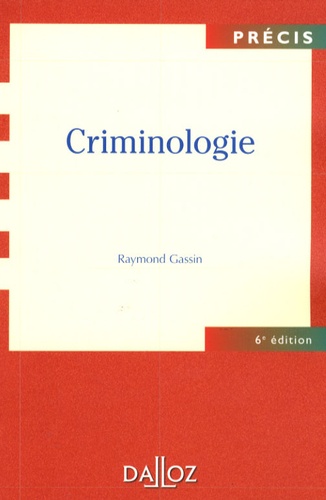 Raymond Gassin - Criminologie.