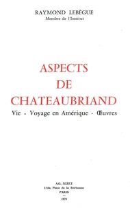 Aspects de Chateaubriand