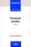Raymond Muzellec - Finances locales.