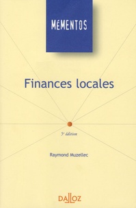 Raymond Muzellec - Finances locales.