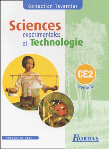 Raymond Tavernier - Sciences expérimentales et technologie CE2.