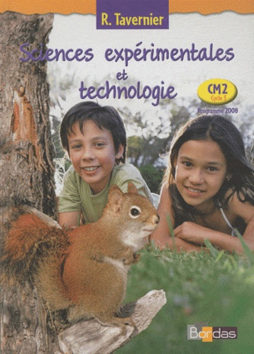 Raymond Tavernier - Sciences expérimentales et technologie CM2 - Programme 2008.