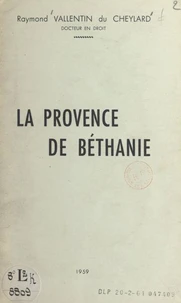 La Provence de Béthanie