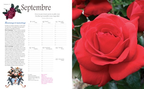 Agenda de l'Amateur de Roses 2013