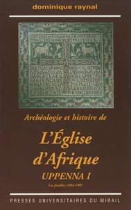 Archéologie et histoire de l'Eglise d'Afrique