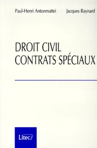 Droit civil, contrats spéciaux
