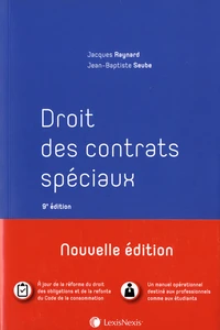 Droit des contrats spéciaux