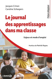 Le journal des apprentissages dans ma classe