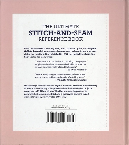 Reader's Digest Complete Guide to Sewing. Step-by-step Techniques for Making Clothes and Home Accessories