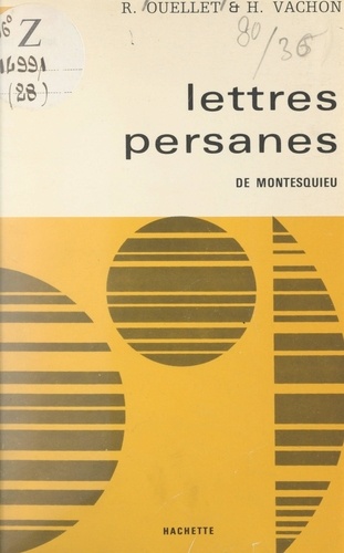 Lettres persanes, de Montesquieu