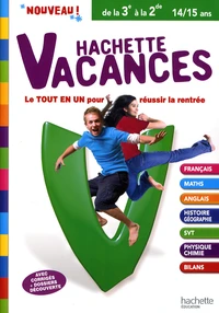 Hachette vacances de la 3e à la 2de