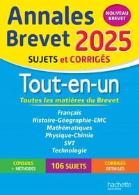 Tout-en-un 3e Annales Brevet