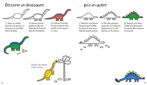 Les dinosaures. Avec autocollants