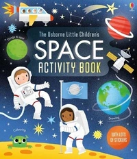 Little children's space activity book